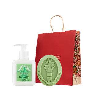 Presente Sabonete e Lo&ccedil;&atilde;o Corpo e M&atilde;os Capim-Lim&atilde;o